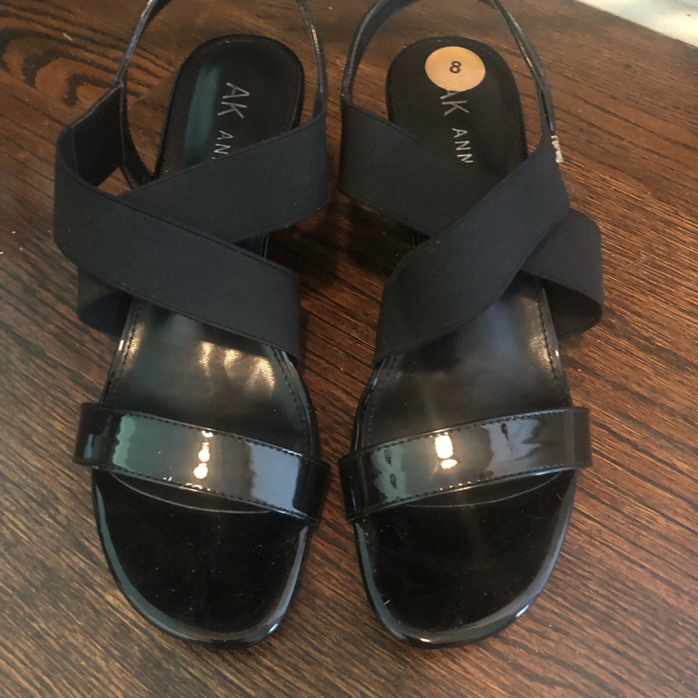 Ann Klein wedged heels